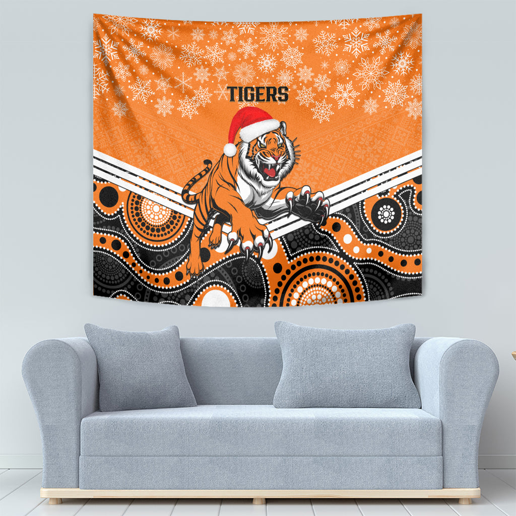 custom-tigers-rugby-christmas-tapestry-merry-xmas-2023-mix-aboriginal-art