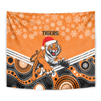 custom-tigers-rugby-christmas-tapestry-merry-xmas-2023-mix-aboriginal-art