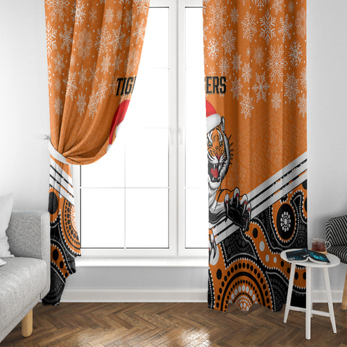 custom-tigers-rugby-christmas-window-curtain-merry-xmas-2023-mix-aboriginal-art