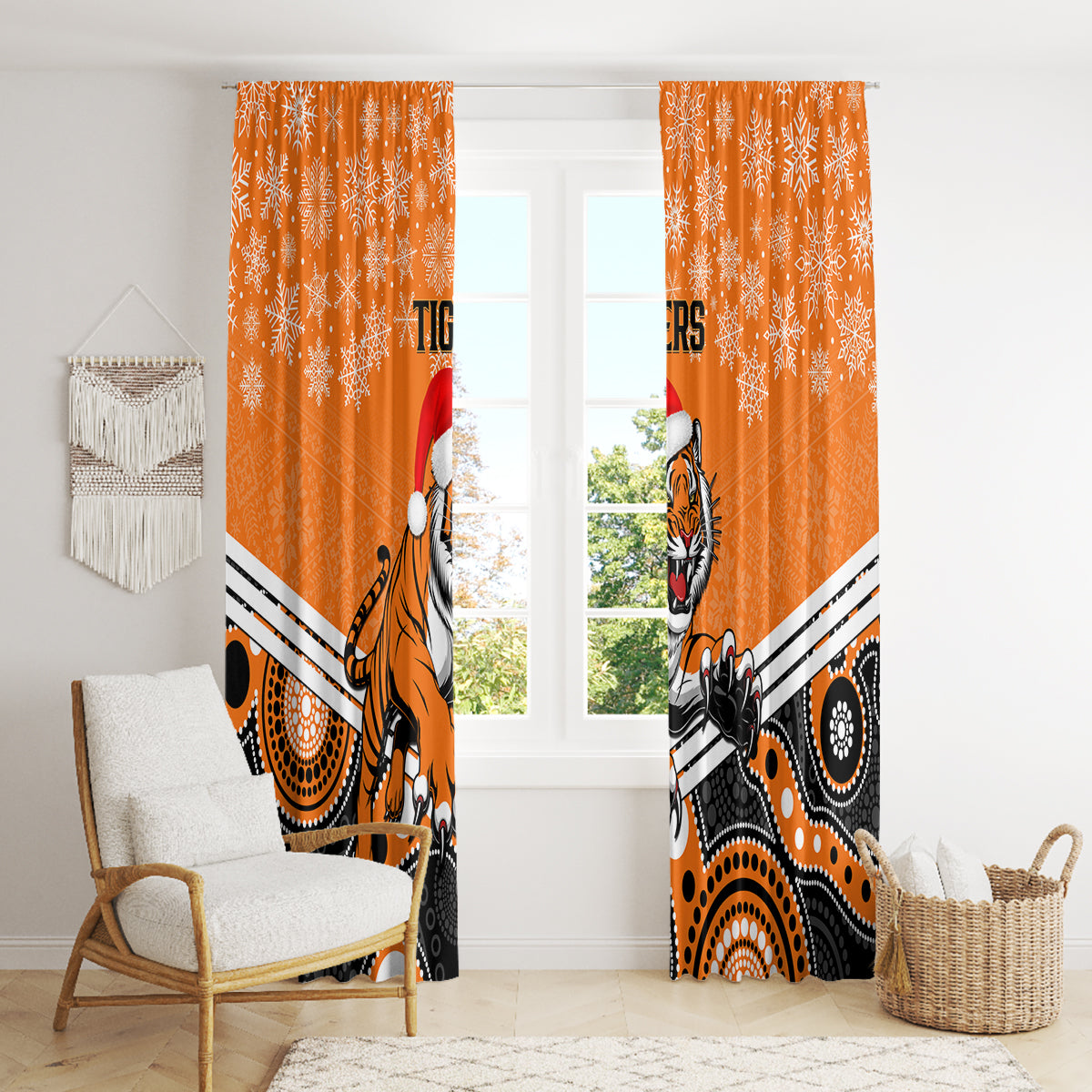custom-tigers-rugby-christmas-window-curtain-merry-xmas-2023-mix-aboriginal-art