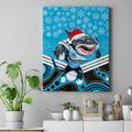 custom-sharks-rugby-christmas-canvas-wall-art-merry-xmas-2023-mix-aboriginal-art