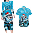 custom-sharks-rugby-christmas-couples-matching-long-sleeve-bodycon-dress-and-hawaiian-shirt-merry-xmas-2023-mix-aboriginal-art