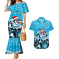 custom-sharks-rugby-christmas-couples-matching-mermaid-dress-and-hawaiian-shirt-merry-xmas-2023-mix-aboriginal-art
