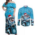 custom-sharks-rugby-christmas-couples-matching-off-shoulder-maxi-dress-and-long-sleeve-button-shirt-merry-xmas-2023-mix-aboriginal-art