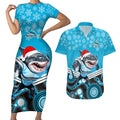 custom-sharks-rugby-christmas-couples-matching-short-sleeve-bodycon-dress-and-hawaiian-shirt-merry-xmas-2023-mix-aboriginal-art