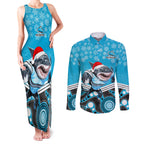 custom-sharks-rugby-christmas-couples-matching-tank-maxi-dress-and-long-sleeve-button-shirt-merry-xmas-2023-mix-aboriginal-art