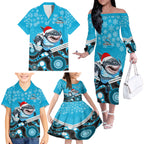 custom-sharks-rugby-christmas-family-matching-off-shoulder-long-sleeve-dress-and-hawaiian-shirt-merry-xmas-2023-mix-aboriginal-art