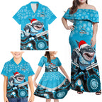 custom-sharks-rugby-christmas-family-matching-off-shoulder-maxi-dress-and-hawaiian-shirt-merry-xmas-2023-mix-aboriginal-art