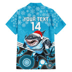 custom-sharks-rugby-christmas-family-matching-off-shoulder-maxi-dress-and-hawaiian-shirt-merry-xmas-2023-mix-aboriginal-art