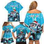 custom-sharks-rugby-christmas-family-matching-off-shoulder-short-dress-and-hawaiian-shirt-merry-xmas-2023-mix-aboriginal-art