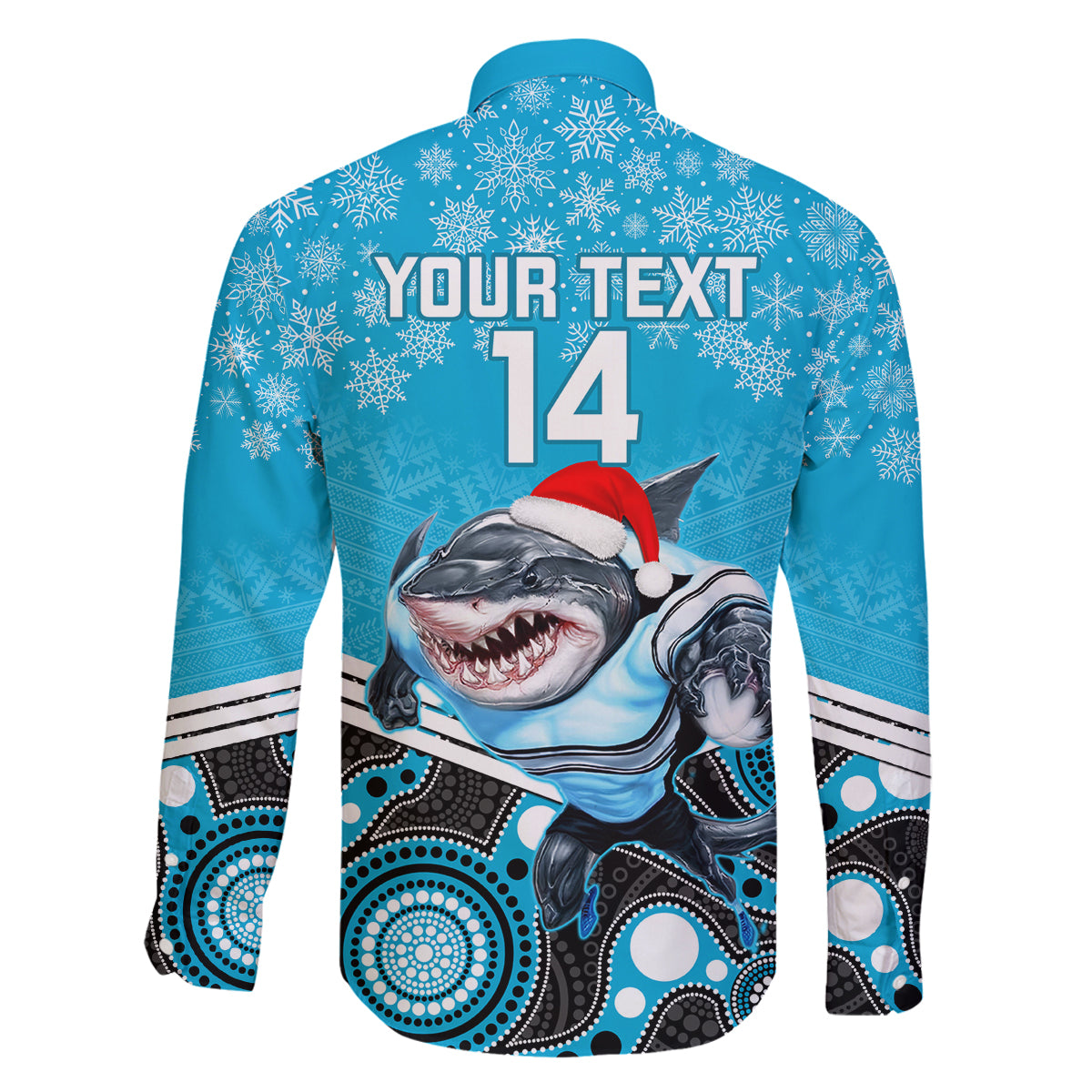 custom-sharks-rugby-christmas-family-matching-tank-maxi-dress-and-hawaiian-shirt-merry-xmas-2023-mix-aboriginal-art