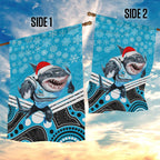 custom-sharks-rugby-christmas-garden-flag-merry-xmas-2023-mix-aboriginal-art