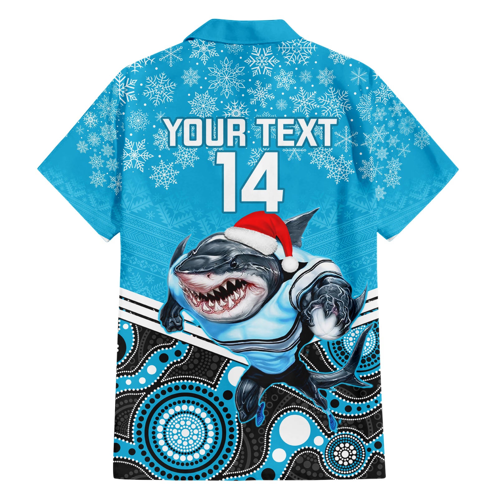 custom-sharks-rugby-christmas-hawaiian-shirt-merry-xmas-2023-mix-aboriginal-art