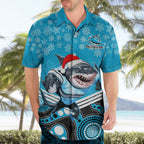 custom-sharks-rugby-christmas-hawaiian-shirt-merry-xmas-2023-mix-aboriginal-art