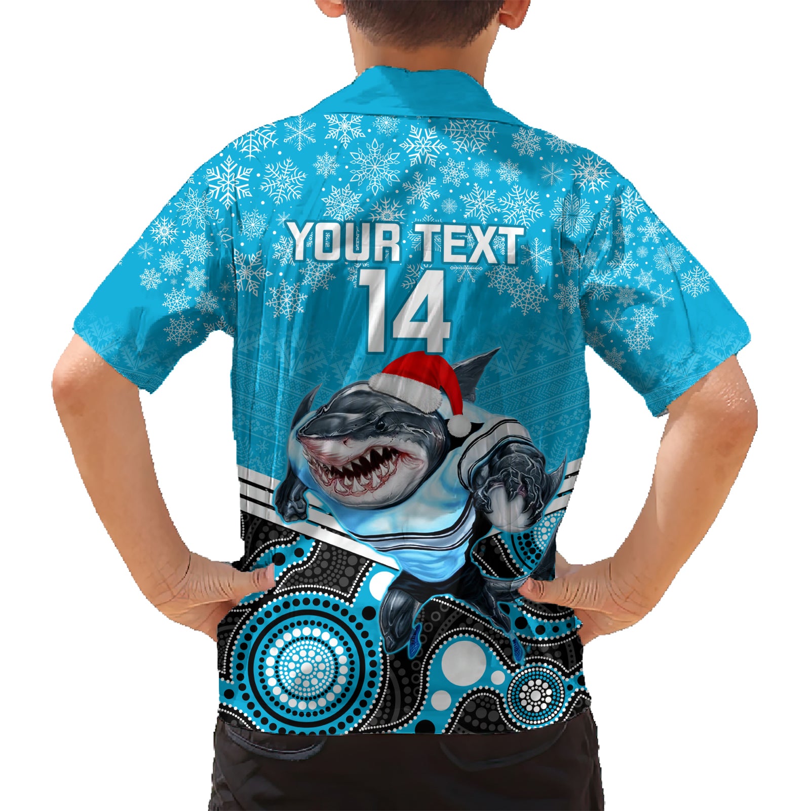 custom-sharks-rugby-christmas-hawaiian-shirt-merry-xmas-2023-mix-aboriginal-art