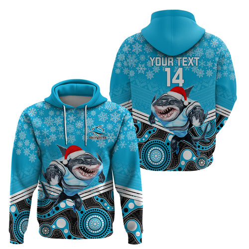 custom-sharks-rugby-christmas-hoodie-merry-xmas-2023-mix-aboriginal-art