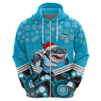custom-sharks-rugby-christmas-hoodie-merry-xmas-2023-mix-aboriginal-art