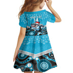 custom-sharks-rugby-christmas-kid-short-sleeve-dress-merry-xmas-2023-mix-aboriginal-art