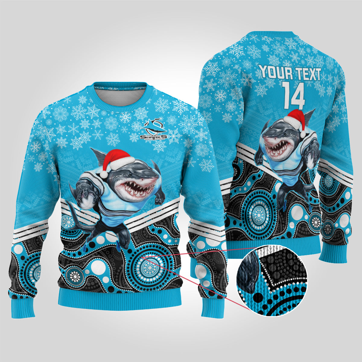 custom-sharks-rugby-christmas-ugly-christmas-sweater-merry-xmas-2023-mix-aboriginal-art