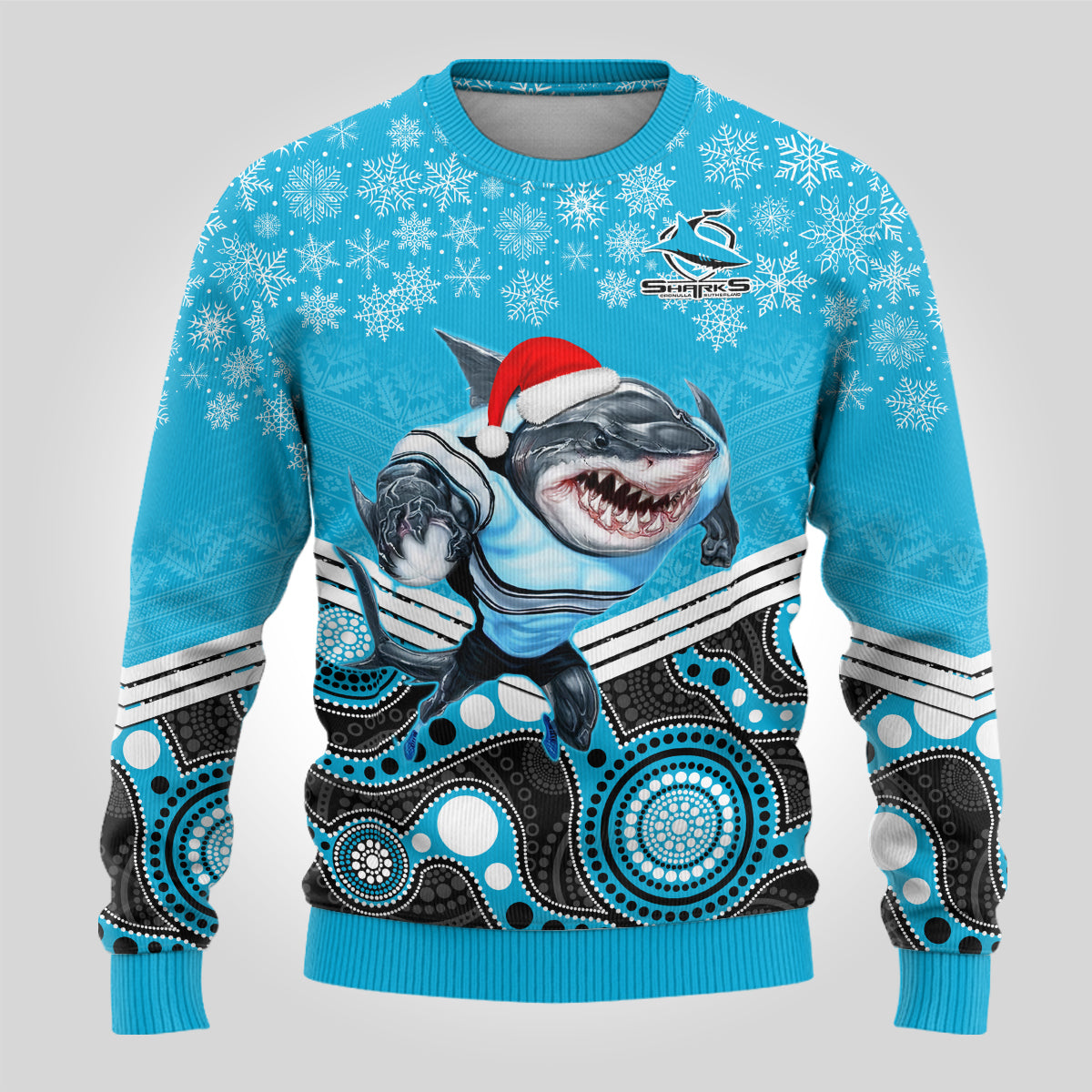 custom-sharks-rugby-christmas-ugly-christmas-sweater-merry-xmas-2023-mix-aboriginal-art
