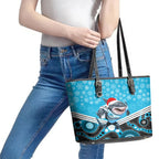 custom-sharks-rugby-christmas-leather-tote-bag-merry-xmas-2023-mix-aboriginal-art