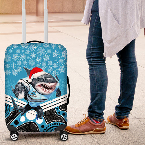 custom-sharks-rugby-christmas-luggage-cover-merry-xmas-2023-mix-aboriginal-art