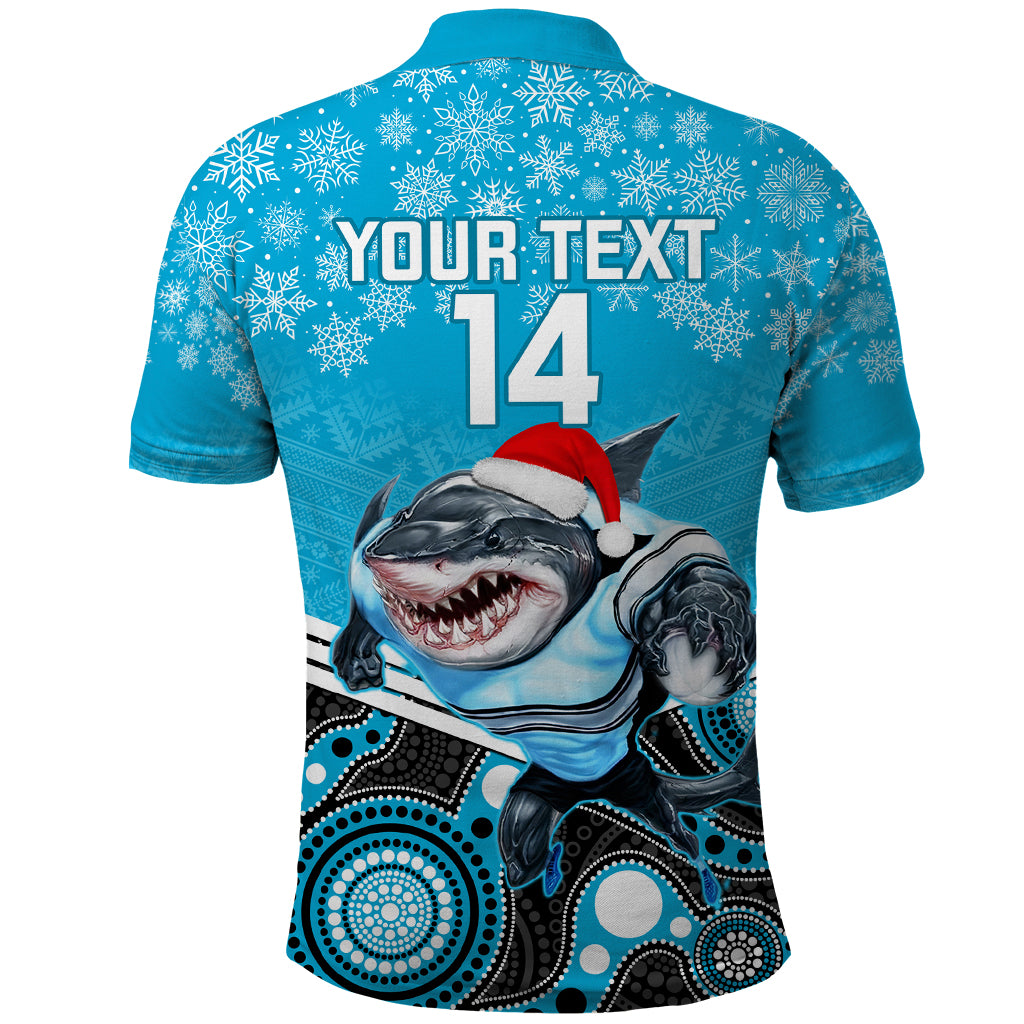 custom-sharks-rugby-christmas-polo-shirt-merry-xmas-2023-mix-aboriginal-art