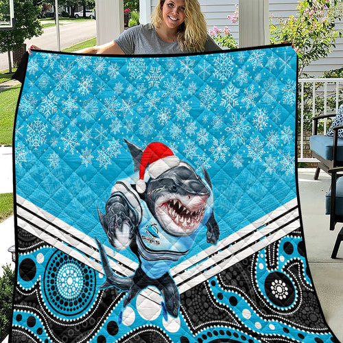 custom-sharks-rugby-christmas-quilt-merry-xmas-2023-mix-aboriginal-art