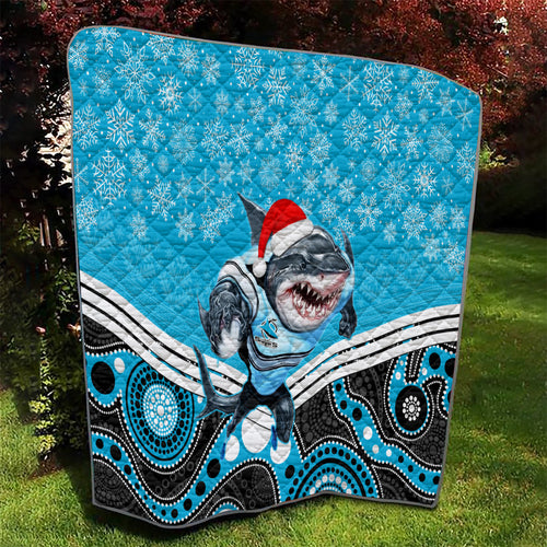 custom-sharks-rugby-christmas-quilt-merry-xmas-2023-mix-aboriginal-art