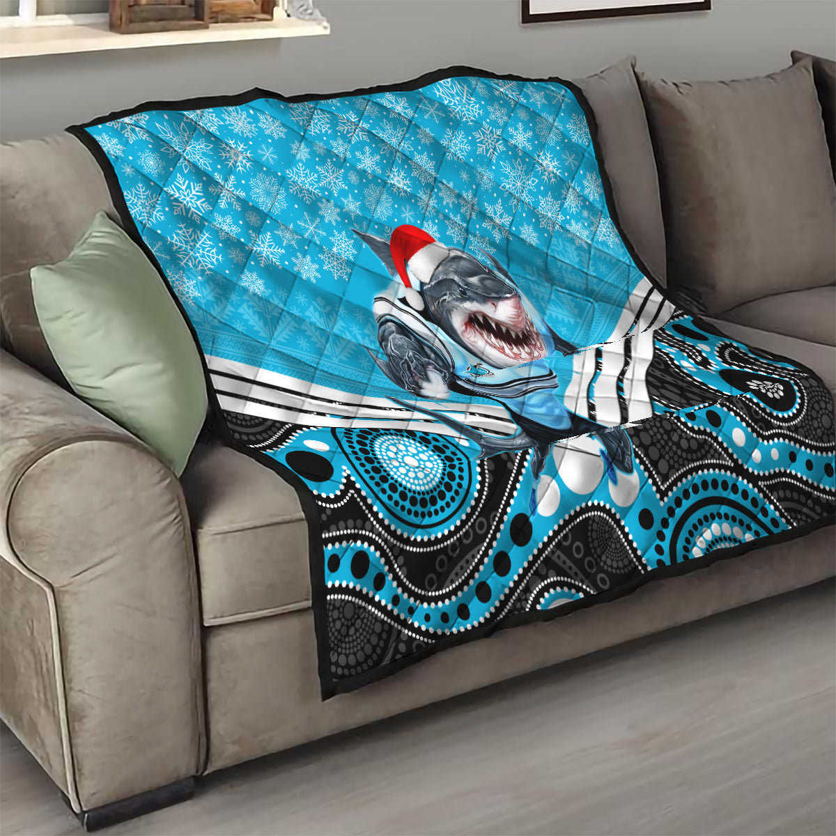 custom-sharks-rugby-christmas-quilt-merry-xmas-2023-mix-aboriginal-art
