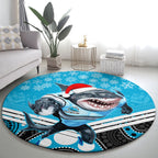 custom-sharks-rugby-christmas-round-carpet-merry-xmas-2023-mix-aboriginal-art