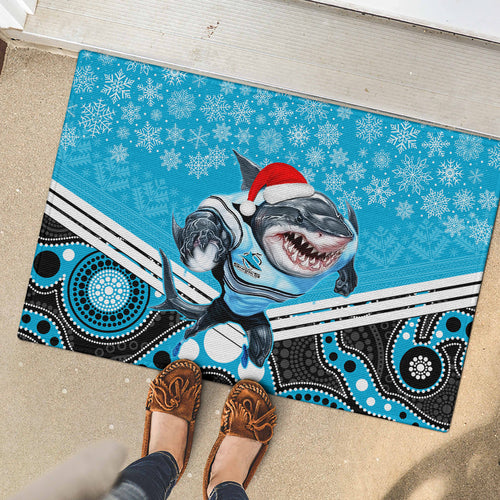 custom-sharks-rugby-christmas-rubber-doormat-merry-xmas-2023-mix-aboriginal-art