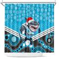 custom-sharks-rugby-christmas-shower-curtain-merry-xmas-2023-mix-aboriginal-art