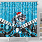 custom-sharks-rugby-christmas-shower-curtain-merry-xmas-2023-mix-aboriginal-art