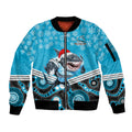 custom-sharks-rugby-christmas-sleeve-zip-bomber-jacket-merry-xmas-2023-mix-aboriginal-art