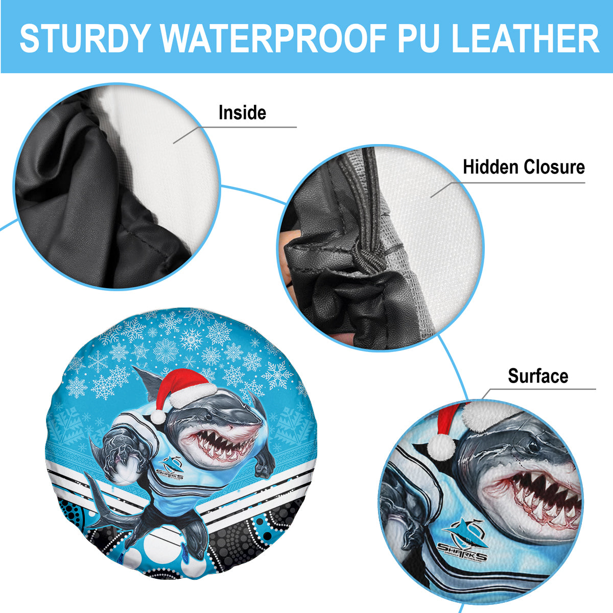 custom-sharks-rugby-christmas-spare-tire-cover-merry-xmas-2023-mix-aboriginal-art