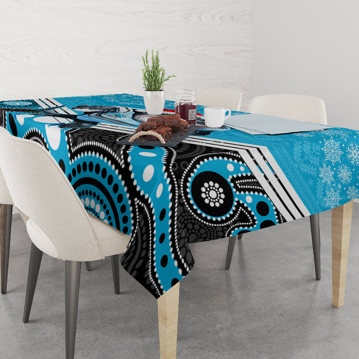 custom-sharks-rugby-christmas-tablecloth-merry-xmas-2023-mix-aboriginal-art