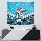 custom-sharks-rugby-christmas-tapestry-merry-xmas-2023-mix-aboriginal-art