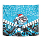 custom-sharks-rugby-christmas-tapestry-merry-xmas-2023-mix-aboriginal-art