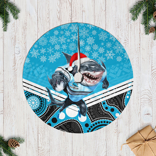 sharks-rugby-christmas-tree-skirt-merry-xmas-2023-mix-aboriginal-art