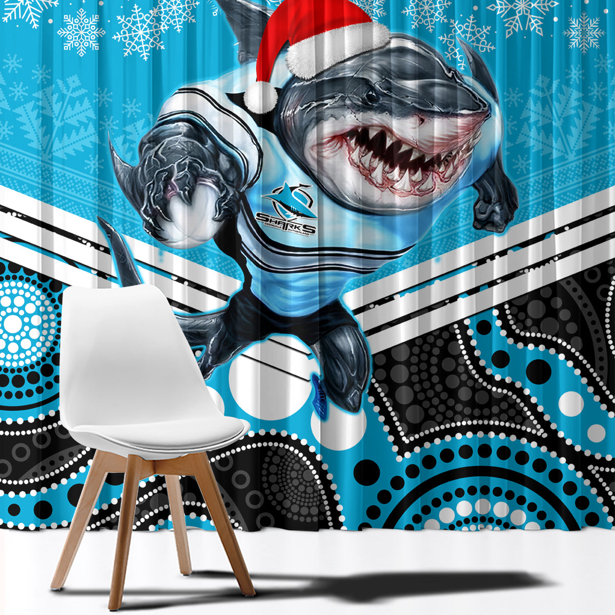custom-sharks-rugby-christmas-window-curtain-merry-xmas-2023-mix-aboriginal-art