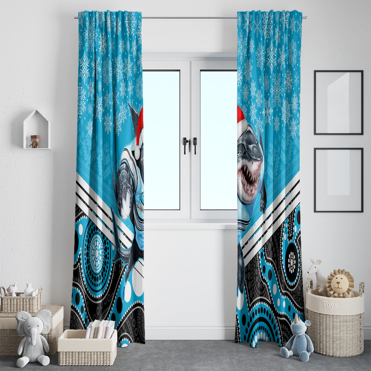 custom-sharks-rugby-christmas-window-curtain-merry-xmas-2023-mix-aboriginal-art