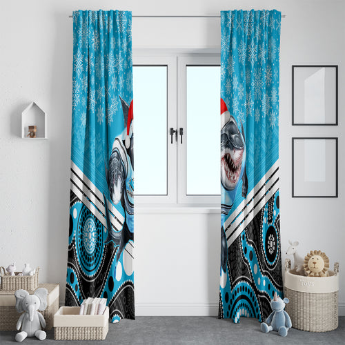 custom-sharks-rugby-christmas-window-curtain-merry-xmas-2023-mix-aboriginal-art