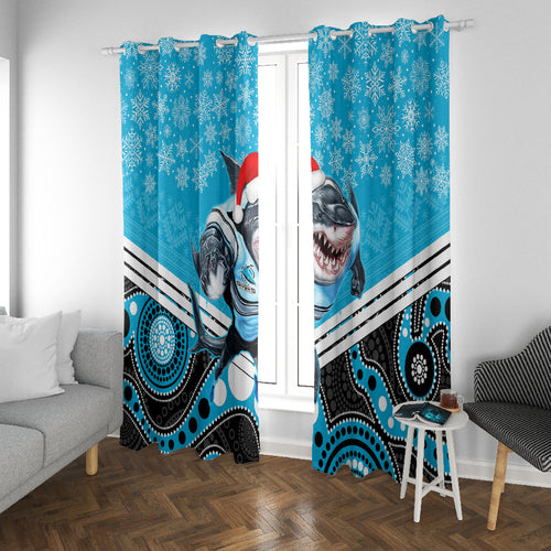 custom-sharks-rugby-christmas-window-curtain-merry-xmas-2023-mix-aboriginal-art