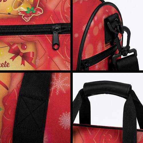 New Zealand Christmas Duffle Bag Meri Kirihimete NZ Xmas Tree Animals
