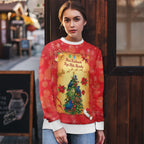 Personalised New Zealand Christmas Ugly Christmas Sweater Meri Kirihimete NZ Xmas Tree Animals