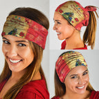 New Zealand Christmas Neck Gaiter Meri Kirihimete NZ Xmas Tree Animals