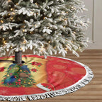 New Zealand Christmas Tree Skirt Meri Kirihimete NZ Xmas Tree Animals