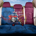 Custom Broncos And Knights Rugby Back Car Seat Cover Dynamic Version