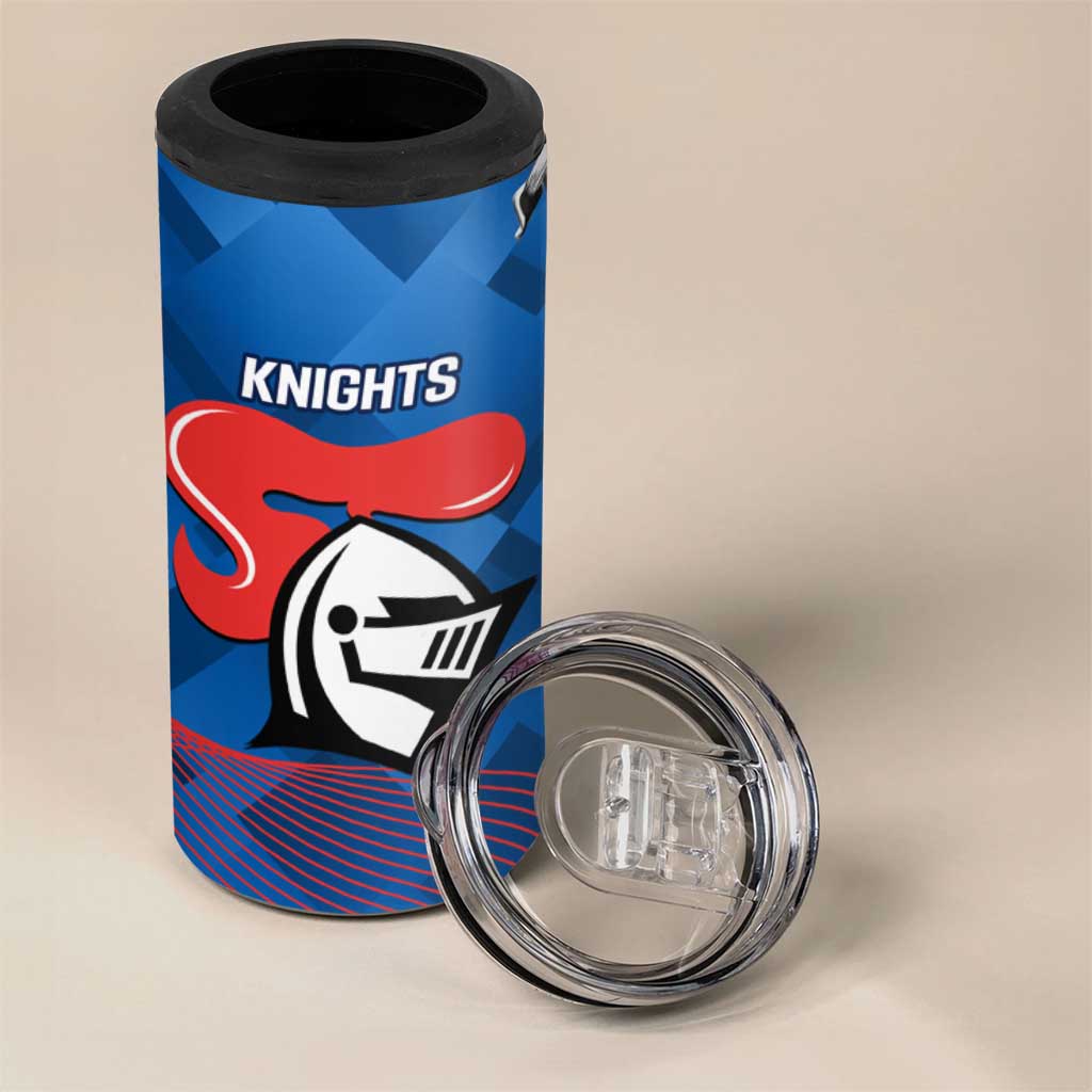 Broncos And Knights Rugby 4 in 1 Can Cooler Tumbler Dynamic Version